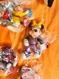 California Raisins Figurine + Plush Lot! (Plus Mickey and Minnie!)