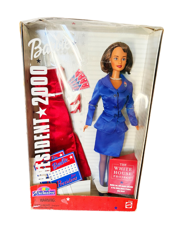 2000 President Barbie Doll Toys “R” Us Exclusive NIB