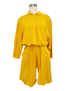 Sunny Yellow Romper | XL