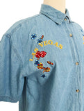 Las Vegas Denim Button Down | XL
