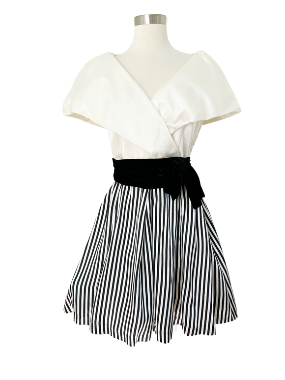 Cutie Striped Party Dress | Medium (Sold As Is)