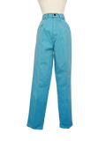 Powder Blue High Rise Denim | Medium