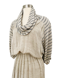 Choon Rayon Striped Dress | Small