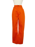 Orange High Rise Denim | Medium
