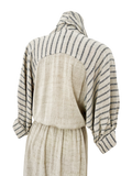 Choon Rayon Striped Dress | Small