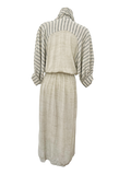Choon Rayon Striped Dress | Small