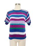 Bert & Ernie Knit Top Purple/Blue | Large