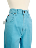 Powder Blue High Rise Denim | Medium