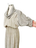 Choon Rayon Striped Dress | Small