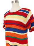 Bert & Ernie Striped Knit Top | Large