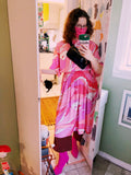 Malia Abstract Face Print Dress L|XL