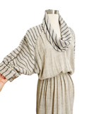 Choon Rayon Striped Dress | Small