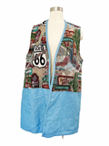 Route 66 Denim Vest | XL