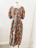 Abstract Patchwork Print Dress | Medium