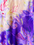 Starina Floral Tie Dye Print Dress | Large