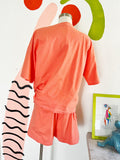 Tropical Summer Barbie • Coral Cotton Set | Large