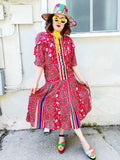 Diane Freís Drop Waist Dress | Medium
