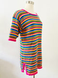 Rainbow Sequin Knit Top | Medium