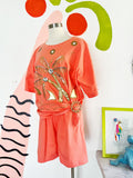 Tropical Summer Barbie • Coral Cotton Set | Large