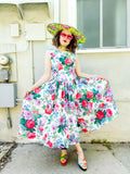 Geary Roark Kamisato Floral Print Sundress | Medium