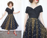 Bullocks of Pasadena Silk Cocktail Dress | Small