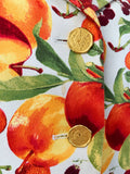 Escada Fruit Print Short Sleeve Blazer | Small