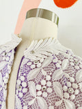 Lillie Rubin Lilac and Lace Gown | Small