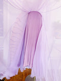 Lillie Rubin Lilac and Lace Gown | Small