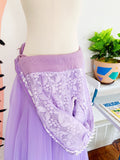 Lillie Rubin Lilac and Lace Gown | Small