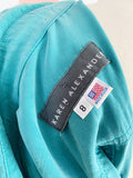 Karen Alexander Turkish Blue Shirt Dress | Medium