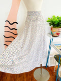 ESPRIT Colorful Printed Rayon Skirt | Small