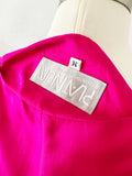 Platinum by Dorothy Schoelen Hot Pink Silk Pant Set | Medium