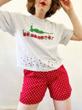 Hamwear Novelty Watermelon and Crocodile T-Shirt | XL