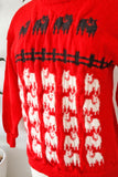 Princess Diana Inspired Wool Sheep Sweater S|M