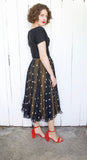 Bullocks of Pasadena Silk Cocktail Dress | Small