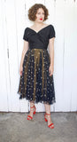 Bullocks of Pasadena Silk Cocktail Dress | Small