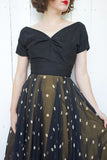 Bullocks of Pasadena Silk Cocktail Dress | Small