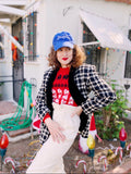 Princess Diana Inspired Wool Sheep Sweater S|M