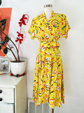 Abstract Print Shirt Dresses (Price is for both!) | Medium
