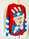 Hand Knit Novelty Sweater