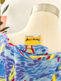 Ken Done Sailboat Print Dress | Medium