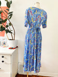 Ken Done Sailboat Print Dress | Medium
