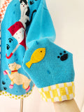 Storybook Knits "Raining Cats and Dogs" Cardigan