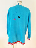 Storybook Knits "Raining Cats and Dogs" Cardigan