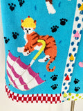 Storybook Knits "Raining Cats and Dogs" Cardigan