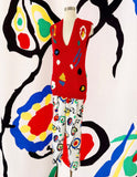 Jimmy Garcia Midcentury Print Sweater and Pants Set
