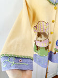 Storybook Knits "Cats In Repose" Cardigan
