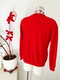 Santa Sweatshirt with Attached Turtleneck Sweatshirt | Medium