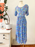 Ken Done Sailboat Print Dress | Medium