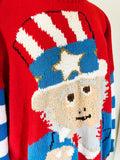 Hand Knit Novelty Sweater